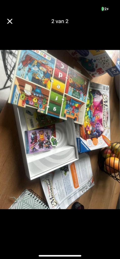 Tiptoi De Monsterlijke Muziekschool - Compleet!, Kinderen en Baby's, Speelgoed | Educatief en Creatief, Zo goed als nieuw, Taal en Lezen