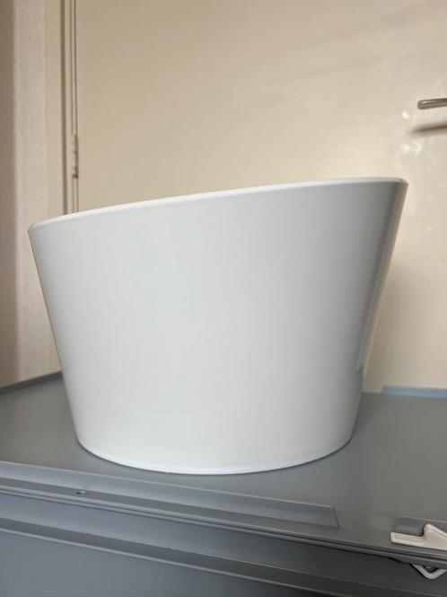 KORTING Kunststof wijnkoeler groot wit - nieuw!, Verzamelen, Glas en Borrelglaasjes, Nieuw, Overige typen, Ophalen of Verzenden