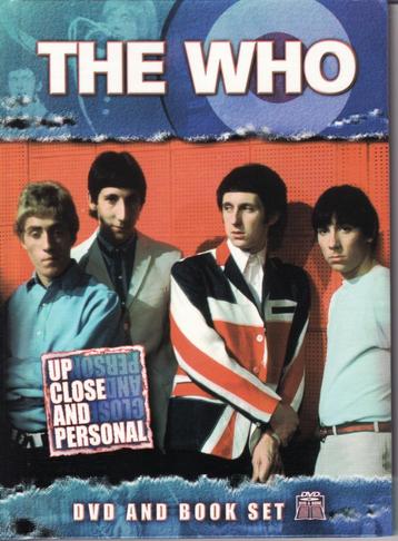 The Who Engelstalig boek + DVD: Up close and personal beschikbaar voor biedingen