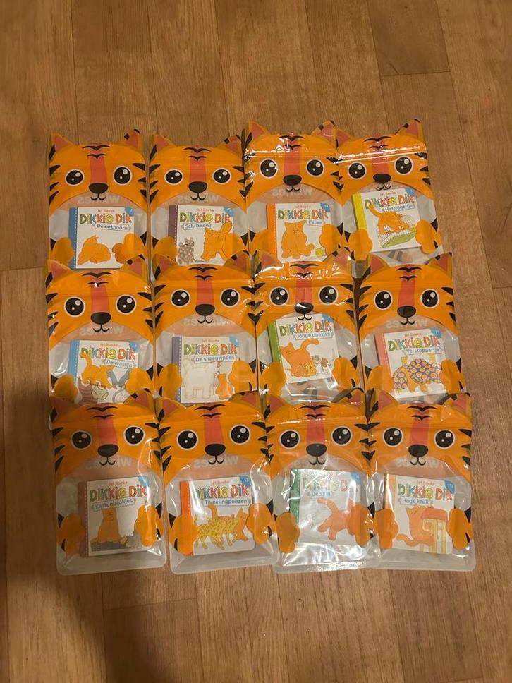 Dikkie Dik Uitdeelboekjes - 12 stuks, Boeken, Kinderboeken | Baby's en Peuters, Nieuw, 3 tot 4 jaar, Uitklap-, Voel- of Ontdekboek