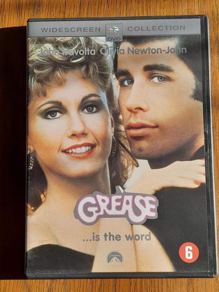 Grease dvd zgan, Cd's en Dvd's, Dvd's | Klassiekers, Zo goed als nieuw, 1980 tot heden, Alle leeftijden, Ophalen of Verzenden
