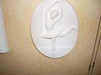 13x18cm leuke wand gips ballerina, Ophalen, Zo goed als nieuw, Overige typen