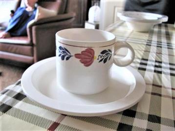 Boerenbont Mepal (kunststof) kopje + schotel Boerenbond beschikbaar voor biedingen