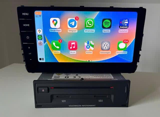 Volkswagen Radio Discover Pro MIB2.5  9’2 facelift retrofit, Auto diversen, Autoradio's, Zo goed als nieuw, Ophalen