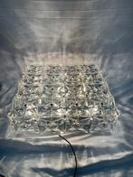 Vintage Kinkeldey Leuchten kristallen plafondlamp exclusief!, Ophalen of Verzenden, Gebruikt, Glas