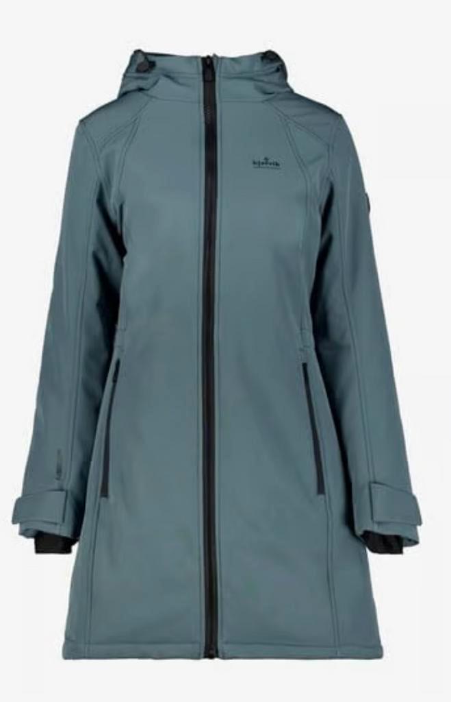 Kjelvik Dames Softshell Jas Blauw/Groen, Kleding | Heren, Jassen | Zomer, Nieuw, Maat 52/54 (L), Blauw, Ophalen of Verzenden