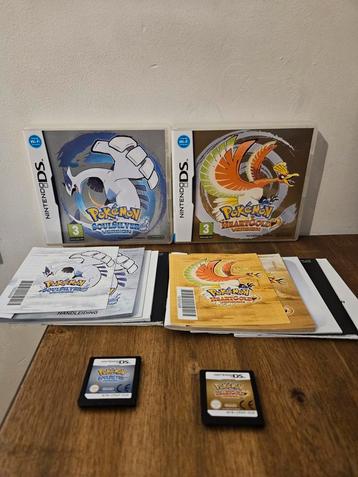 Pokemon Heartgold & Soulsilver (Compleet) beschikbaar voor biedingen