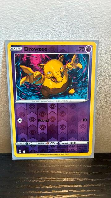 Drowzee 061/203 Evolving Skies reverse holo pokemon kaart beschikbaar voor biedingen