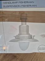 Nieuwe Fisherman Hanglamp RVS in Doos, Ophalen of Verzenden, Nieuw, Glas, Industrieel