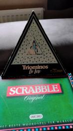 Scrabble en triominos, Ophalen of Verzenden, Gebruikt