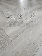 3 zeldzame ajax glazen jaren 70 cruijff, Verzamelen, Ophalen, Zo goed als nieuw, Ajax