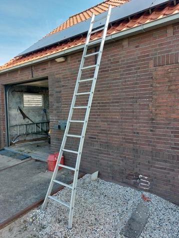 Enkele ladder 14 treden aluminium beschikbaar voor biedingen