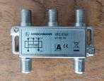 Hirschmann 4-voudige splitter VFC 0741 met F-aansluiting., Ophalen of Verzenden, Nieuw, Coaxiale kabel
