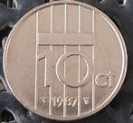 10 cent , dubbeltje 1987, Postzegels en Munten, Munten | Nederland, Ophalen of Verzenden, Koningin Beatrix, 10 cent