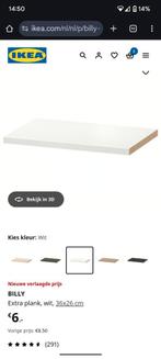 3 stuks Billy boekenkast planken 36x26cm, Huis en Inrichting, Ophalen, Nieuw, 25 tot 50 cm, Minder dan 50 cm
