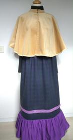 (nieuw) HISTORISCHE WOLLEN ROK, stijl dickens, GROEN/PAARS, Ophalen of Verzenden, Nieuw