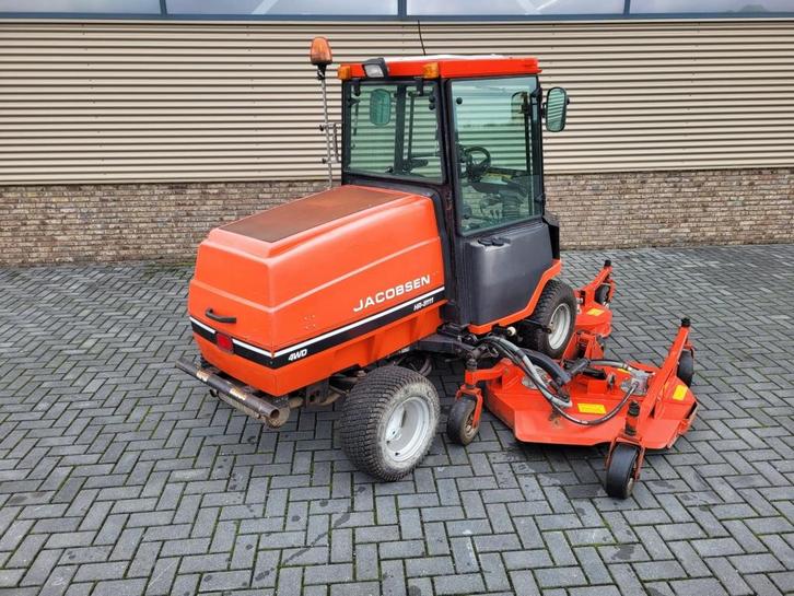 Jacobsen hr-5111, maaimachine, cirkelmaaier, Tuin en Terras, Zitmaaiers, Gebruikt, 120 cm of meer, Elektrische starter, Ophalen of Verzenden