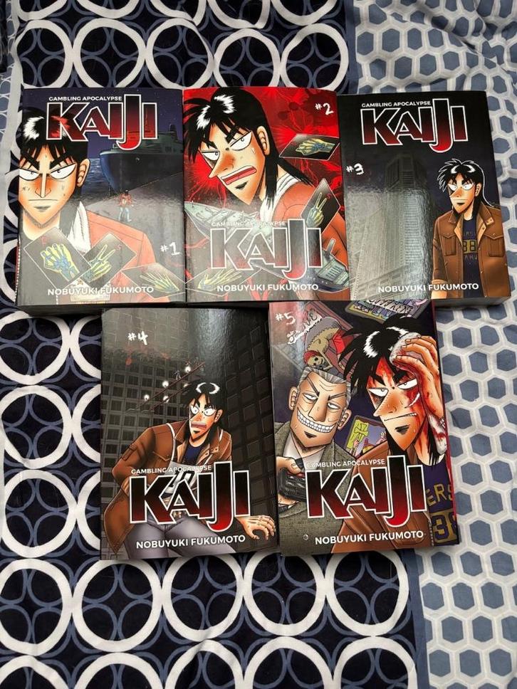 Gambling Apocalypse Kaiji 1-5 - Denpa Books, Boeken, Strips | Comics, Zo goed als nieuw, Meerdere comics, Japan (Manga), Ophalen of Verzenden