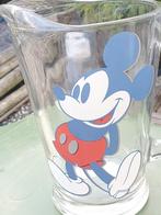 Prachtige dikke glazen limonade kan, schenkkan Mickey Mouse,, Verzamelen, Merken en Reclamevoorwerpen, Ophalen of Verzenden, Zo goed als nieuw
