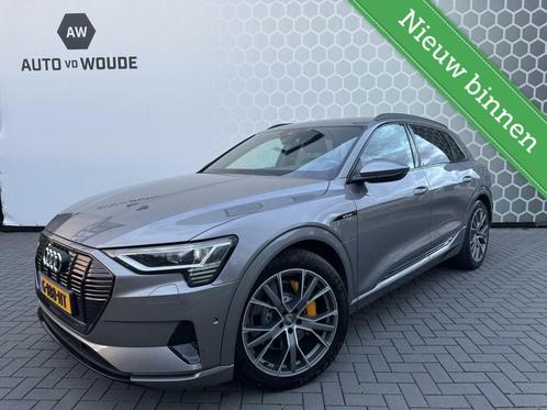 Audi e-tron e-tron 55 quattro advanced 95 kWh Trekhaak Leer, Auto's, Audi, Bedrijf, Te koop, e-tron, 4x4, ABS, Achteruitrijcamera