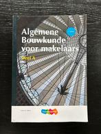 Algemene bouwkunde voor makelaars boek A/B 5e druk, Boeken, Ophalen of Verzenden, Zo goed als nieuw, Overige niveaus, Nederlands