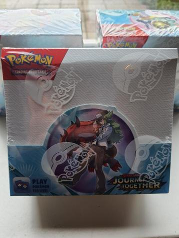 Pokemon Journey Together Booster box beschikbaar voor biedingen