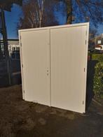 Kozijn met dubbele garage deuren