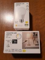 Tradfri Ikea Led Smart startset + extra lamp 1055lm., Led-lamp, Minder dan 30 watt, Zo goed als nieuw, E27 (groot)