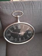 Wandklok in zakhorloge stijl, Ophalen of Verzenden, Zo goed als nieuw, Analoog, Wandklok