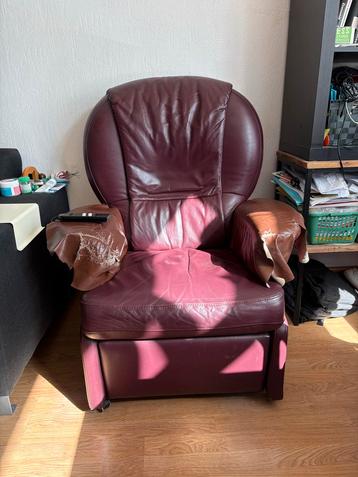 Elektrische Relaxfauteuil - Gebruikt beschikbaar voor biedingen
