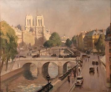 =Willem.A.Knip 1883-1967=  ''Notre Dame te Parijs'' beschikbaar voor biedingen