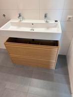 Badkamer meubel Ikea, Ophalen, (Half)hoge kast, 50 tot 100 cm, Zo goed als nieuw