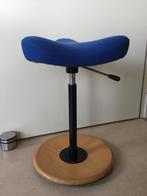 Stokke Balans Bureau Stoel, Gebruikt, Blauw, Ophalen of Verzenden, Eén