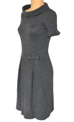 Twinset stijlvolle jurk, jurkje, grijs, Mt. XS, Kleding | Dames, Twinset, Verzenden, Zo goed als nieuw, Maat 34 (XS) of kleiner