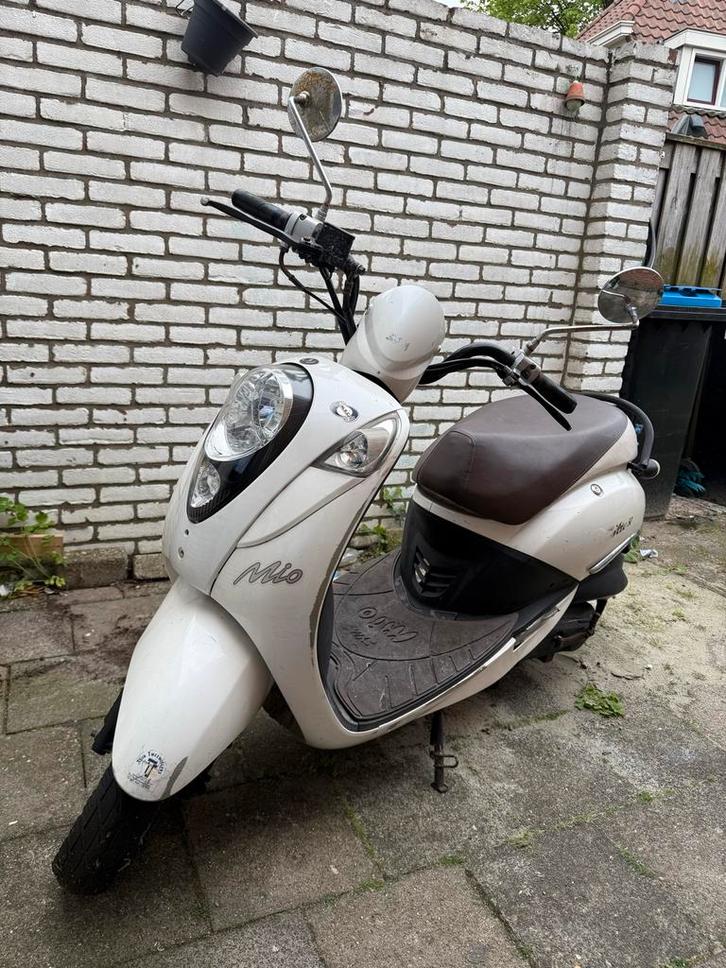 SYM Mio 50 - 13642km - Gebruikt, Fietsen en Brommers, Scooters | SYM, Gebruikt, Mio, Maximaal 45 km/u, Benzine, Ophalen