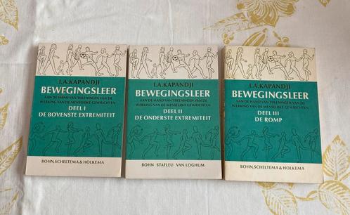 Fysiotherapieboeken, L.A.Kapandji, deel1, 2 en 3, Boeken, Studieboeken en Cursussen, Zo goed als nieuw, Ophalen of Verzenden