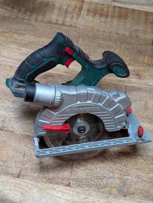 Parkside Accu Cirkelzaag PHKSA 20-Li A1 - optioneel accu, Doe-het-zelf en Verbouw, Gereedschap | Zaagmachines, Gebruikt, Cirkelzaag