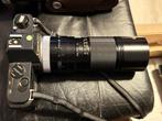 canon T50 camera met canon zoom lens FD 100-200mm 1:5.6 SC, Audio, Tv en Foto, Fotocamera's Analoog, Ophalen, Gebruikt, Spiegelreflex
