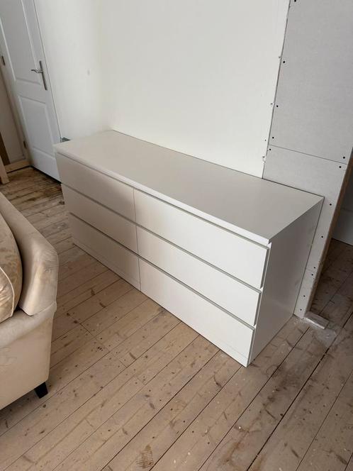 Ikea Malm Ladekast - 6 Lades, Huis en Inrichting, Kasten | Ladekasten, Gebruikt, Minder dan 100 cm, 150 tot 200 cm, 50 tot 75 cm