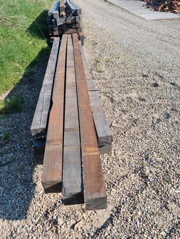 Azobe hardhout balken 13x13 cm €25 per meter Heteren  beschikbaar voor biedingen
