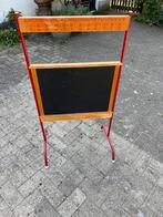 Vintage schoolbord tekenen kind jaren 60-70 retro €7,50, Ophalen of Verzenden, Gebruikt, Krijtbord
