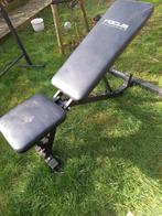 Verstelbare bench - halterbank - Focus Fitness bank, Ophalen, Gebruikt, Benen, Fitnessbank