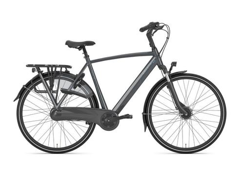 GAZELLE Orange C7+ Heren Anthracite Grey Glans 53cm 2023, Fietsen en Brommers, Fietsen | Heren | Herenfietsen, Nieuw, Gazelle