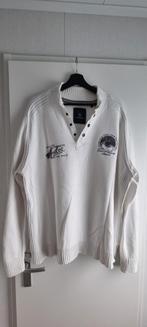 Lerros katoenen trui, 3Xl, Wit met leuke grijs accenten, Ophalen of Verzenden, Zo goed als nieuw, Wit, Shirt