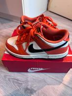 Nike Dunk Low Phantom Black/ Safety Orange 36,5, Ophalen of Verzenden, Zo goed als nieuw, Zwart