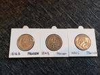 Set 3 stuks 2 Mark Pruisen 1876 A B C Zilver, Ophalen of Verzenden, Duitsland, Setje, Zilver