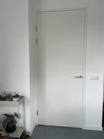 Stompe Deur met kozijn nieuwbouwwoning wit, 80 tot 100 cm, 215 cm of meer, Binnendeur, Nieuw