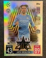 Topps MA EXTRA 21/22 STARS OF 2021 GREALISH MANCHESTER CITY, Ophalen of Verzenden, Zo goed als nieuw, Plaatje