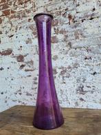 Mooie vintage glazen vaas/ allegonda, Overige kleuren, 50 tot 75 cm, Ophalen of Verzenden, Glas