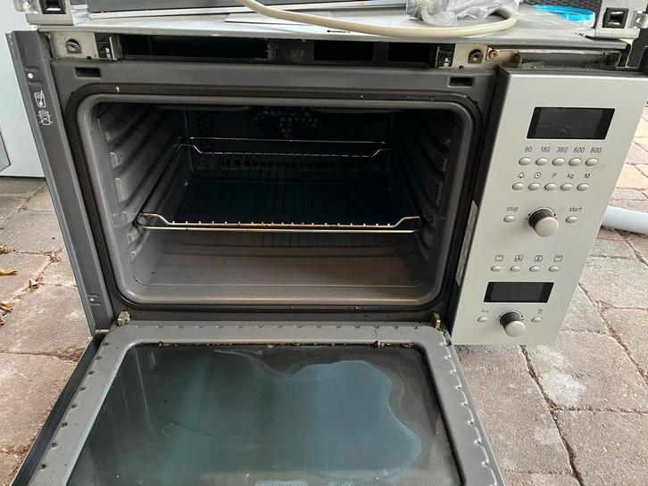 Neff combi magnetron inbouw 45 cm, Witgoed en Apparatuur, Ovens, Gebruikt, Inbouw, Oven, Minder dan 45 cm, 60 cm of meer, Hete lucht